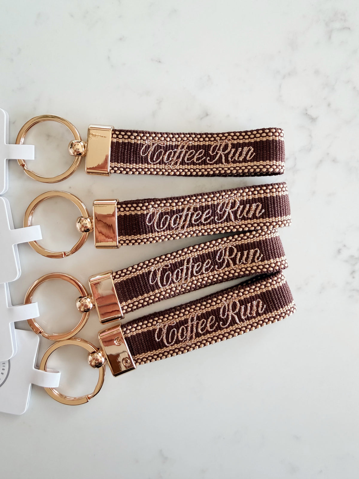 Coffee Run Keychain