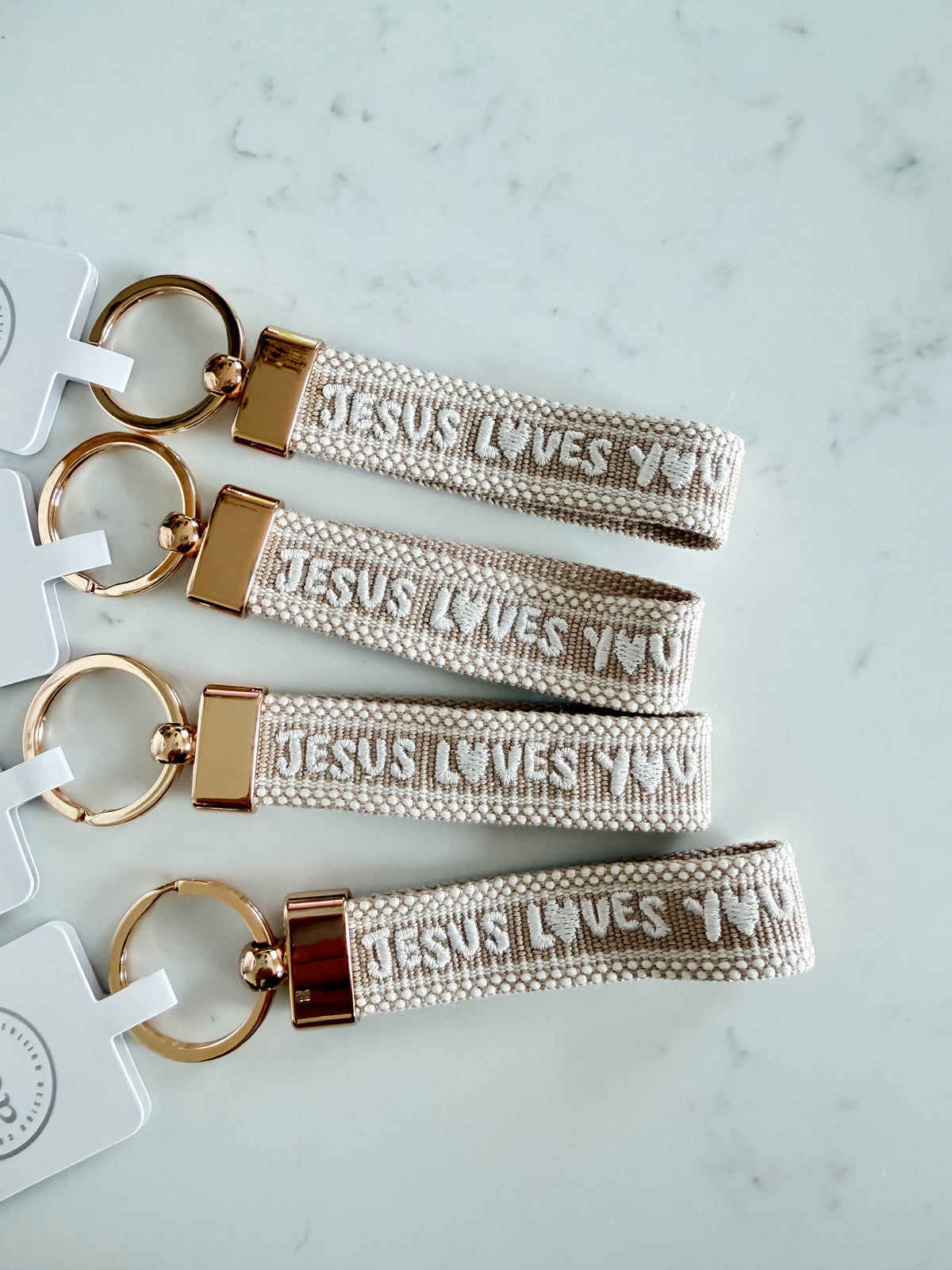 Jesus Loves You Keychain