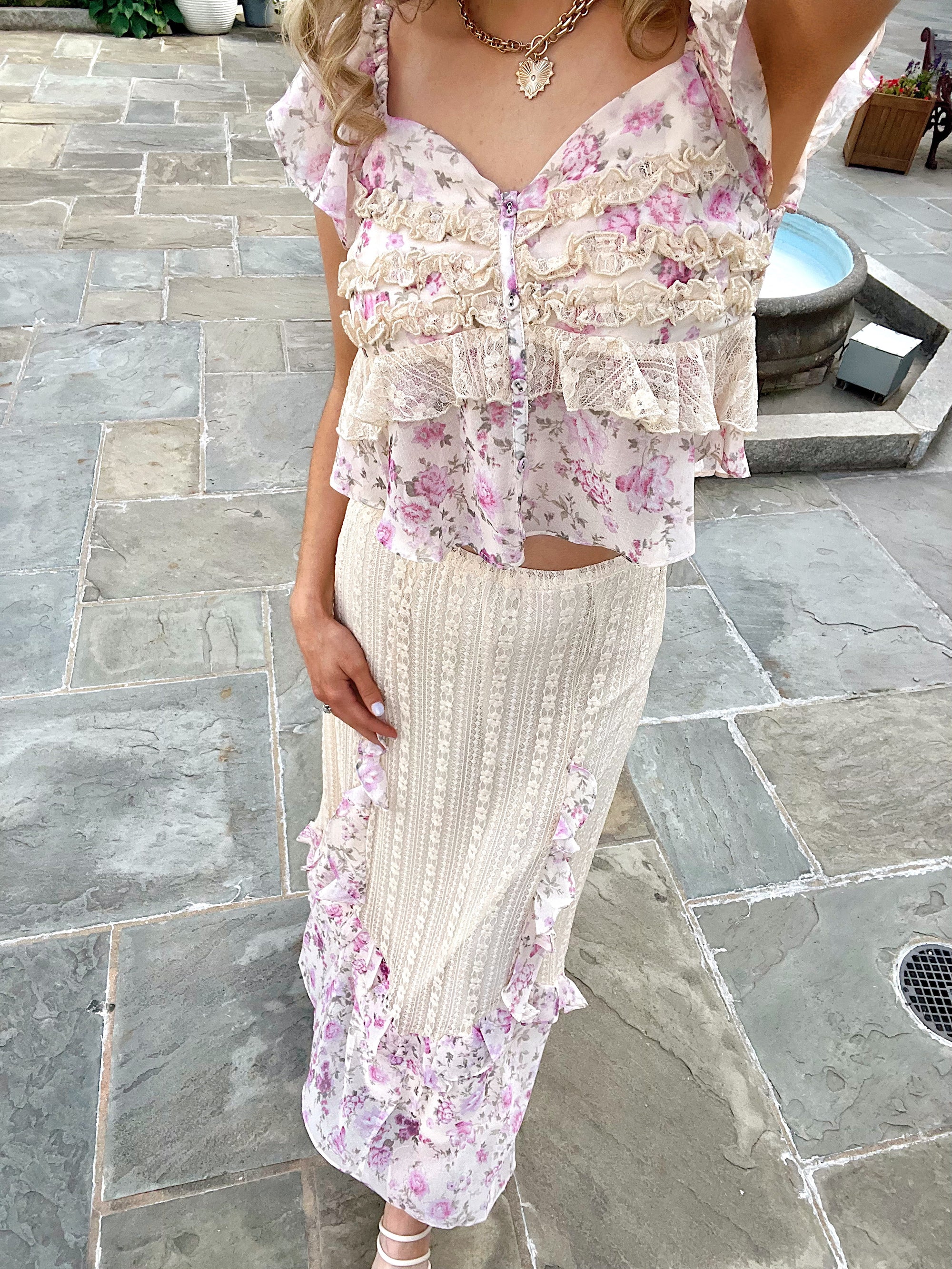 Sanremo Maxi Skirt- ONE LARGE