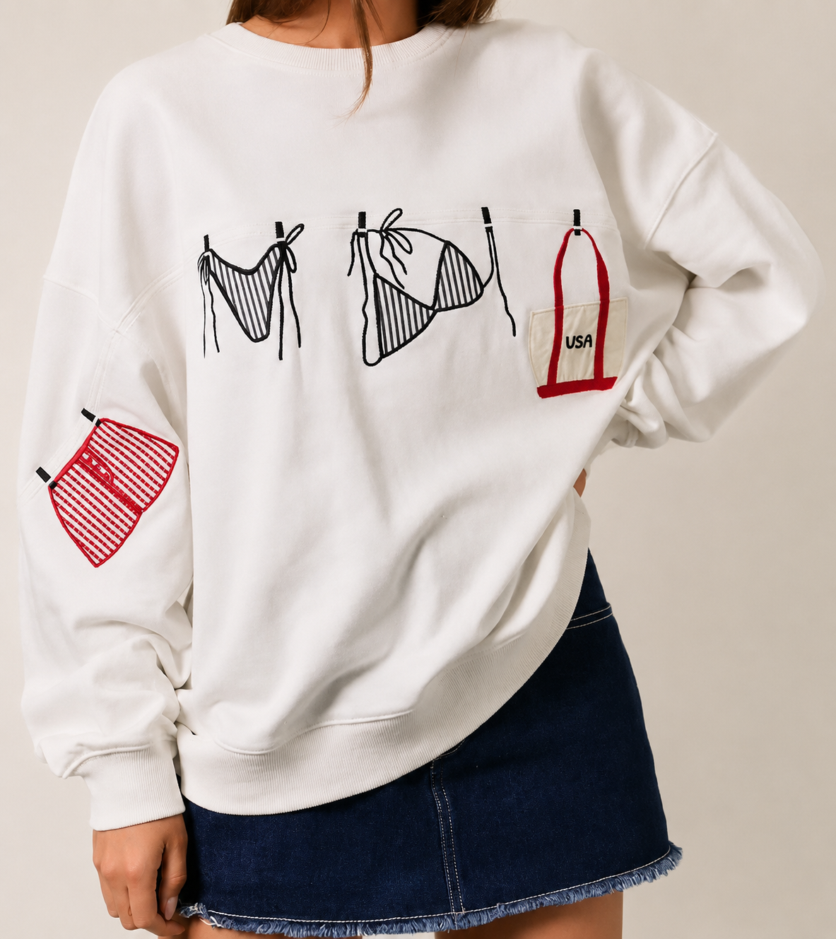 Hung Up On Summer Pullover- PREORDER