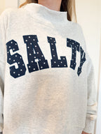 Salty Stars Mockneck Sweatshirt