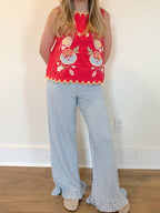 Christella Gingham Pants
