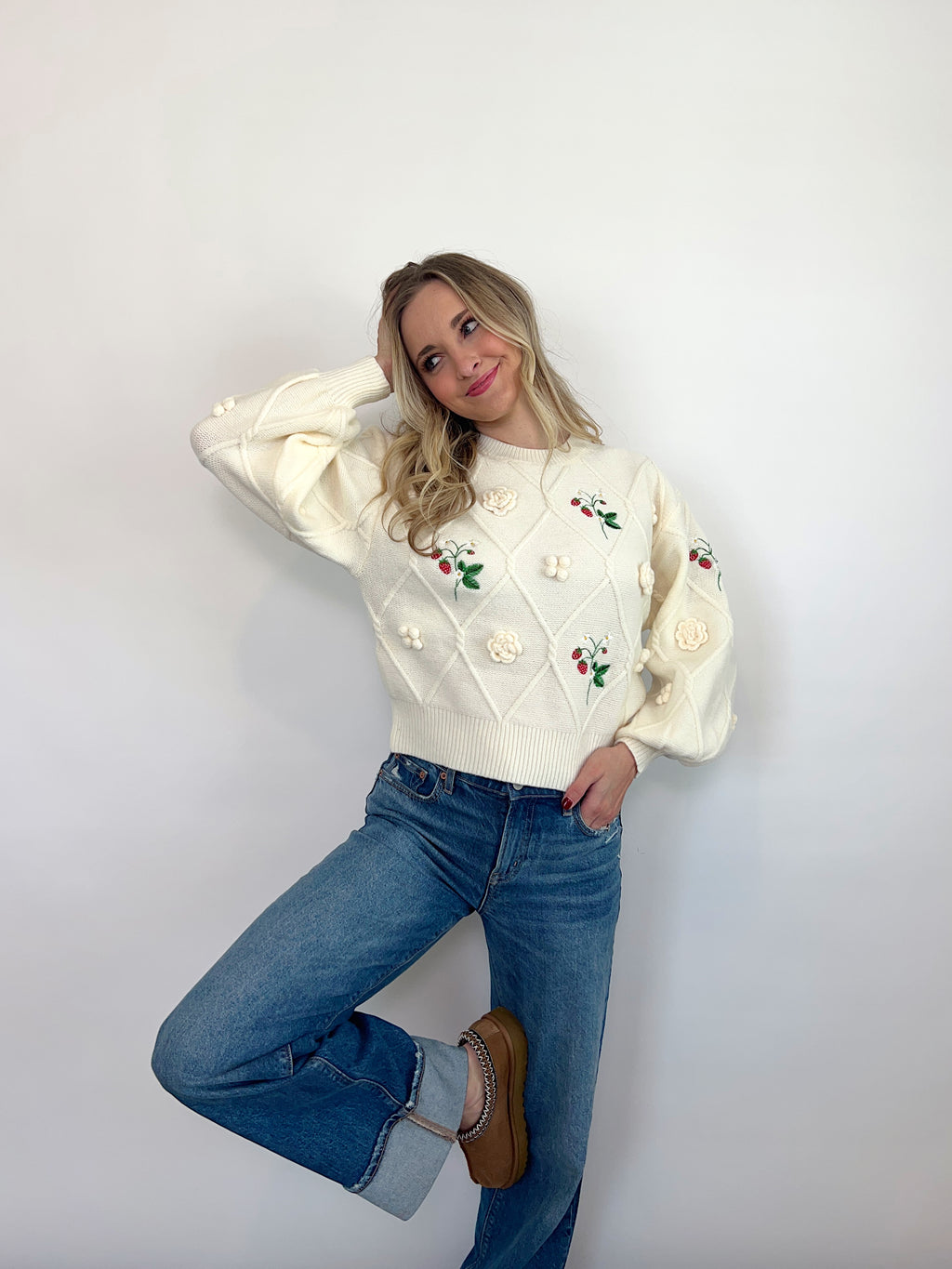 Cottage Charm Sweater