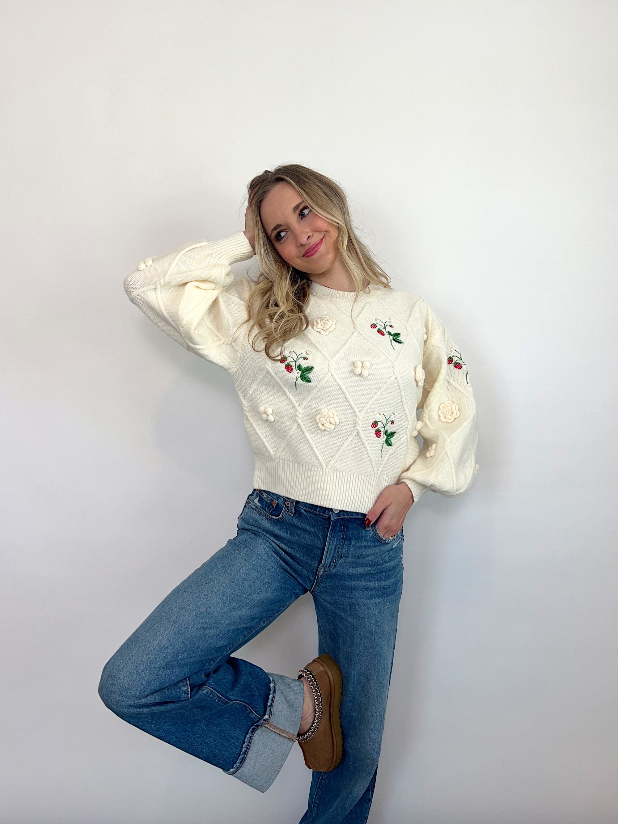 Cottage Charm Sweater