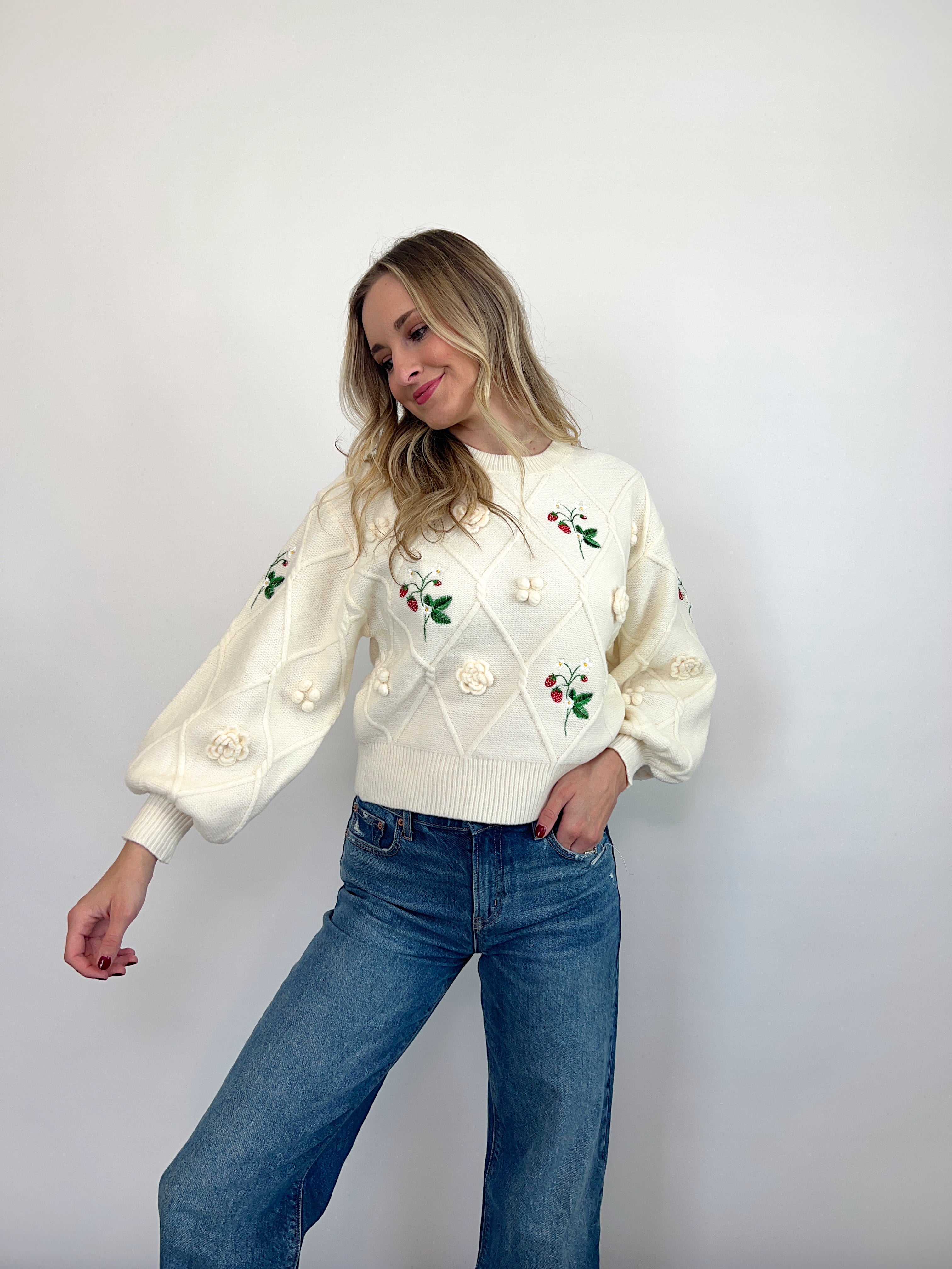 Cottage Charm Sweater