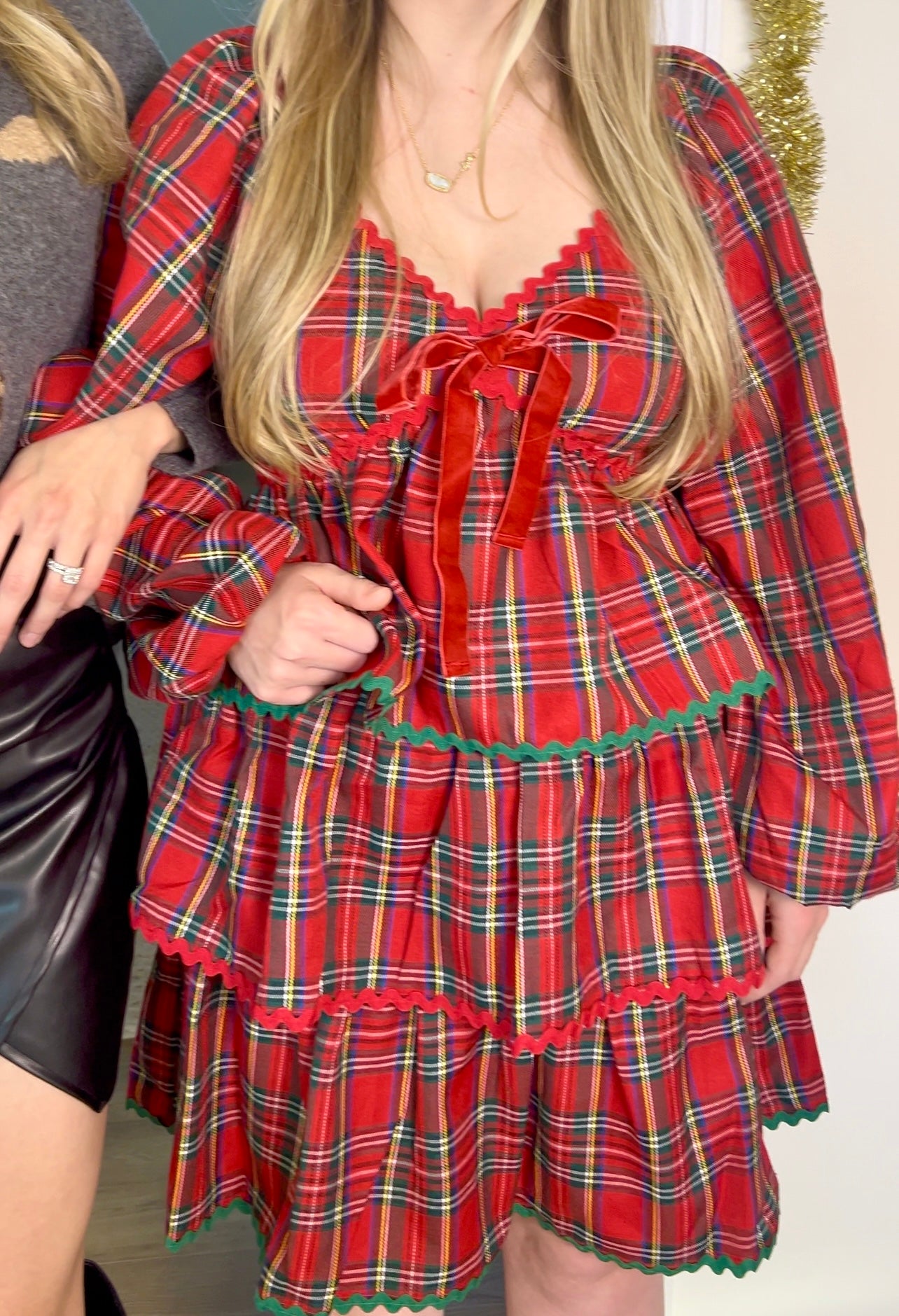 Yuletide Dress- ONE SMALL