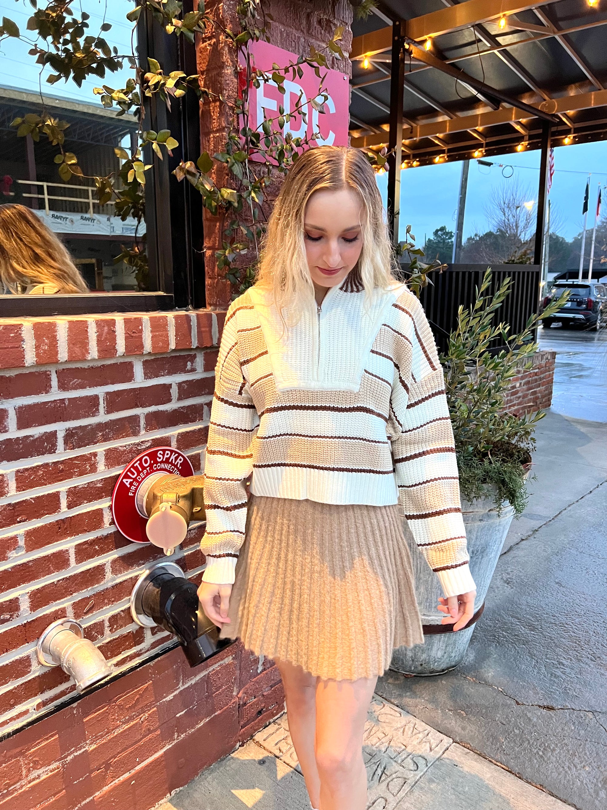 Hot Cocoa Sweater- ONE SMALL