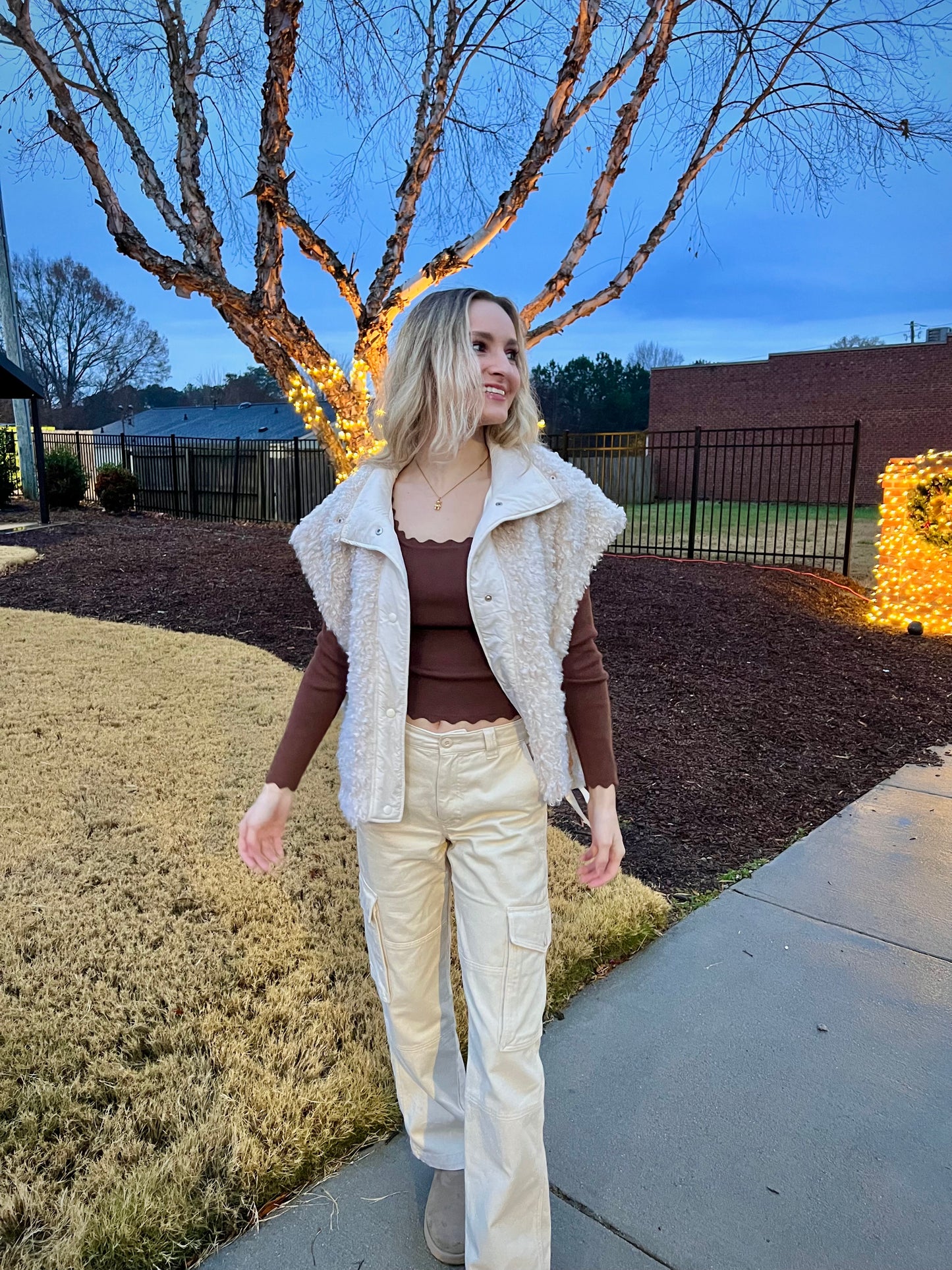 Sugar Cookie Vest