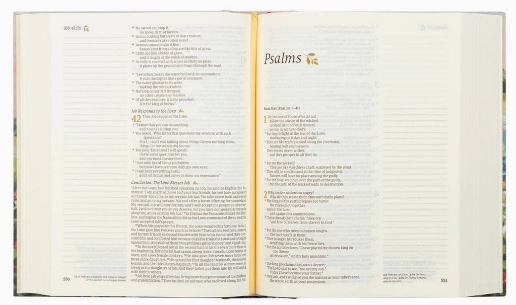 NLT Notetaking Bible: Coram