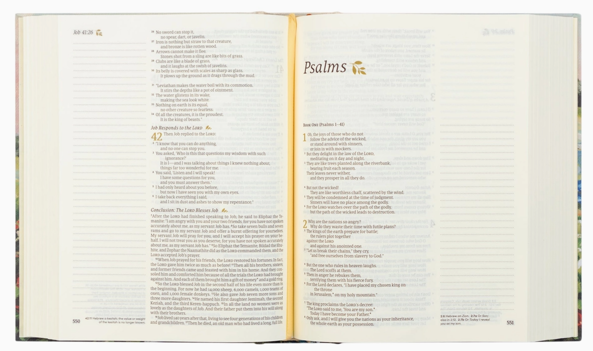 NLT Notetaking Bible: Coram