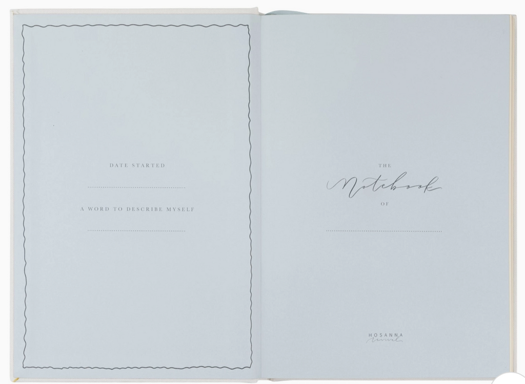 Lisbon Embroidered Notebook