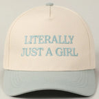 Literally Just A Girl Hat- SAGE