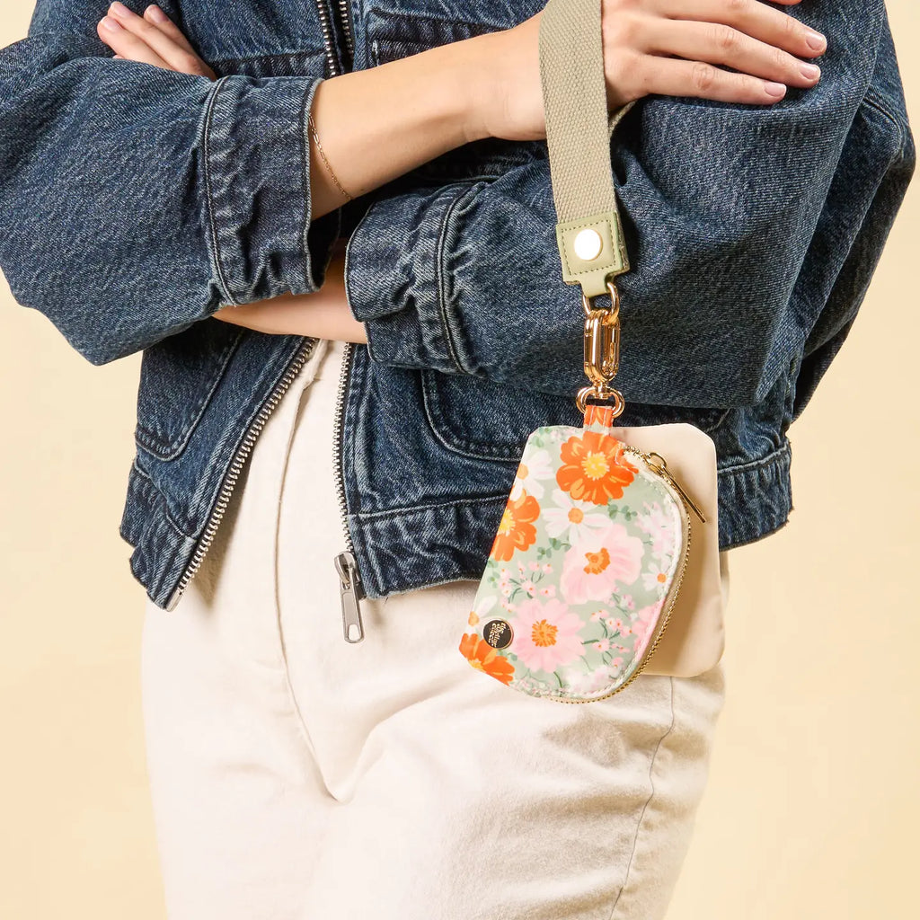 Poppy Wristlet Pouch
