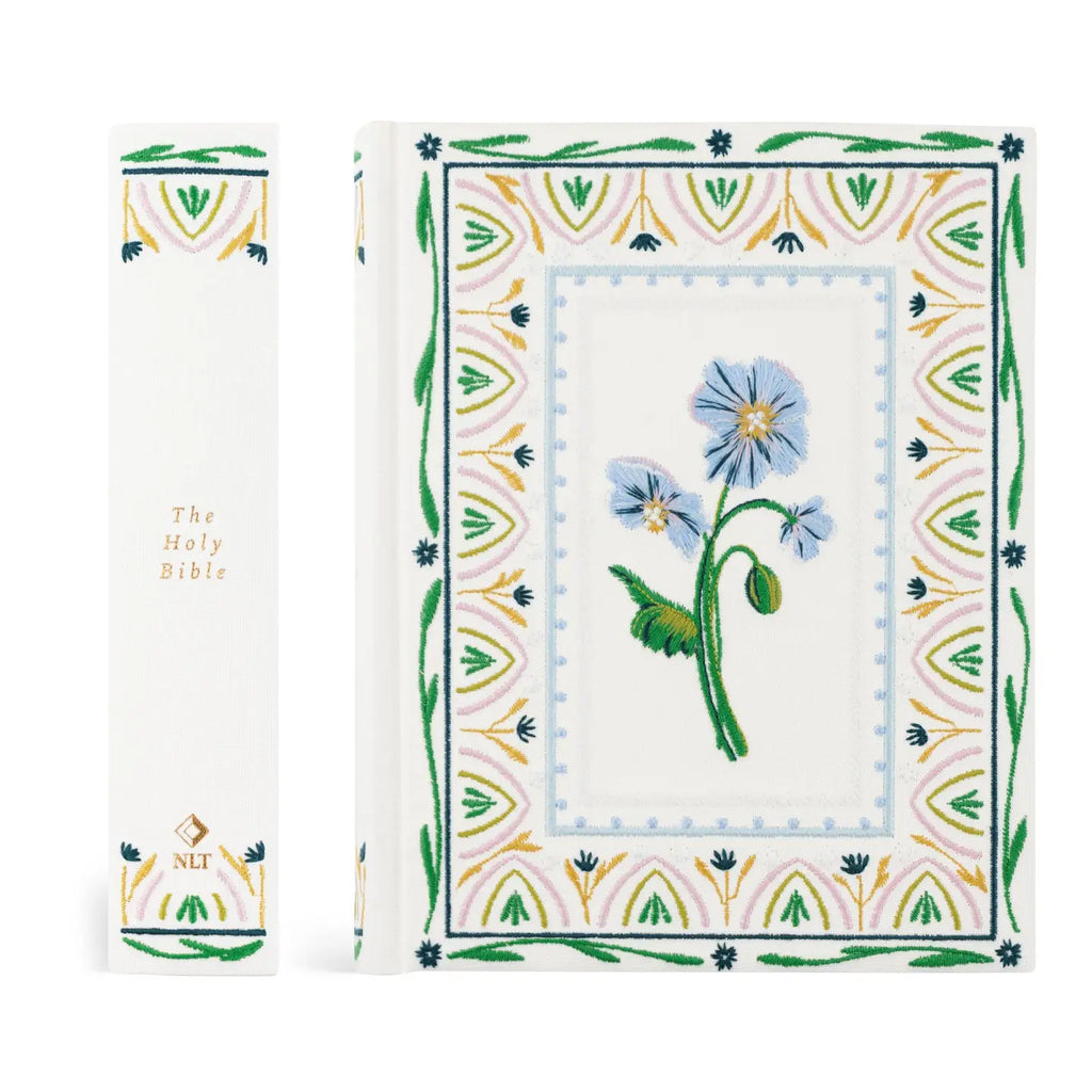 NLT Notetaking Embroidered Bible: Lisbon