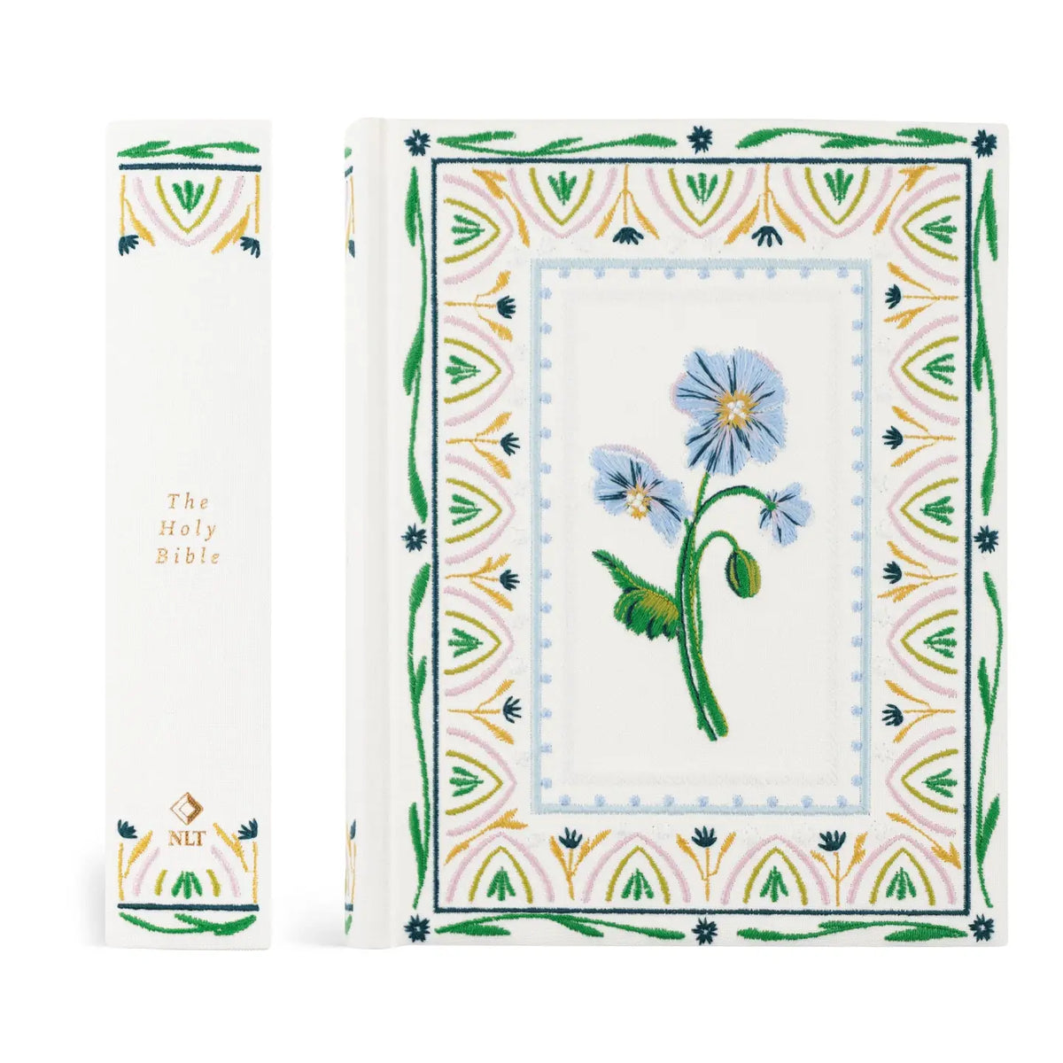 NLT Notetaking Embroidered Bible: Lisbon