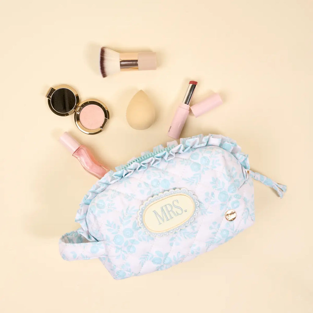 Something Blue Cosmetic Pouch