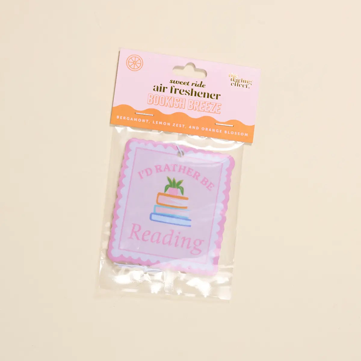 Rather Be Reading Car Air Freshener